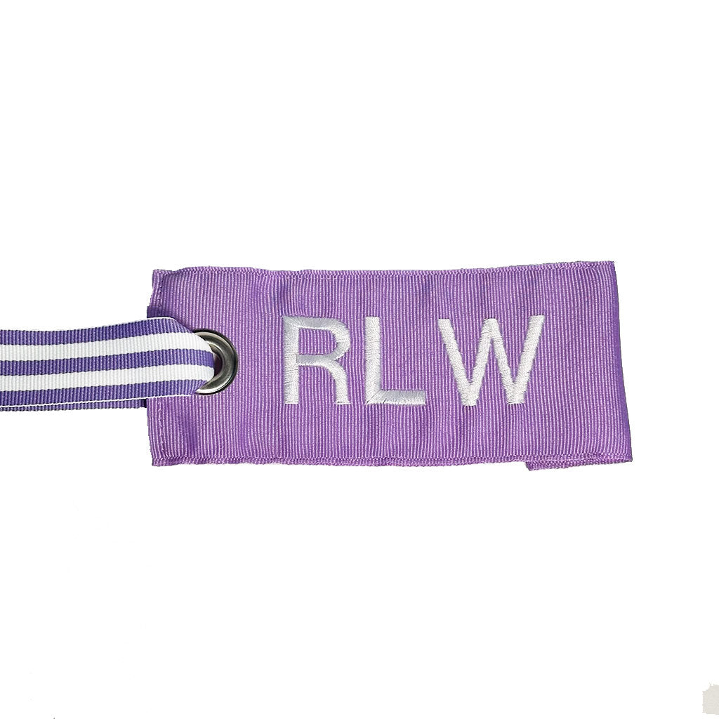 Light Purple Luggage Tag