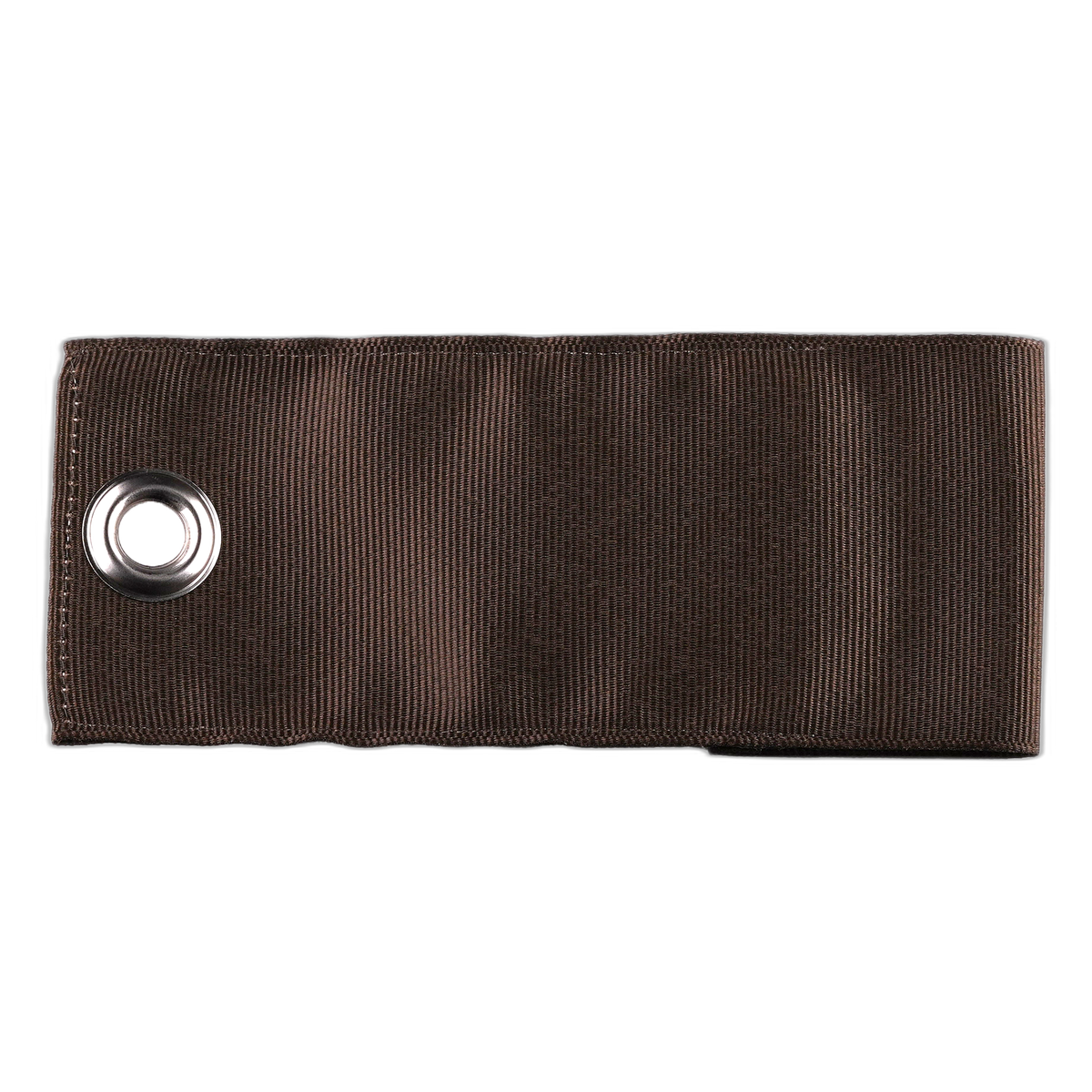 Fabric Luggage Tag – 2.25" Wide – Brown