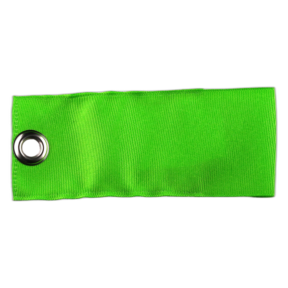 Fabric Luggage Tag – 2.25" Wide – Neon Green