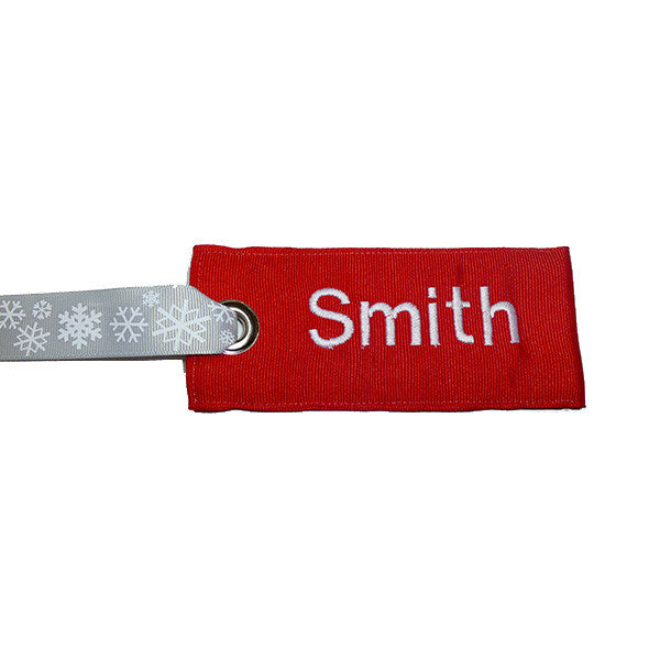 Personalized Luggage Tag Customizable Travel Tag Christmas 