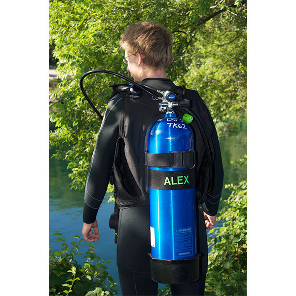 Personalized Scuba Tank Name Tag from YourBagTag