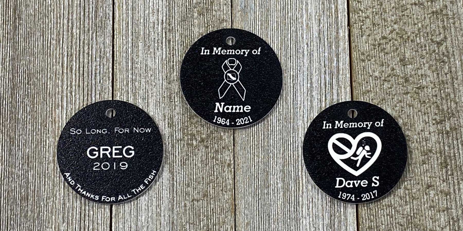 Keep Your Dive Friends Memory Alive With A Scuba Diver Memorial Tag ...