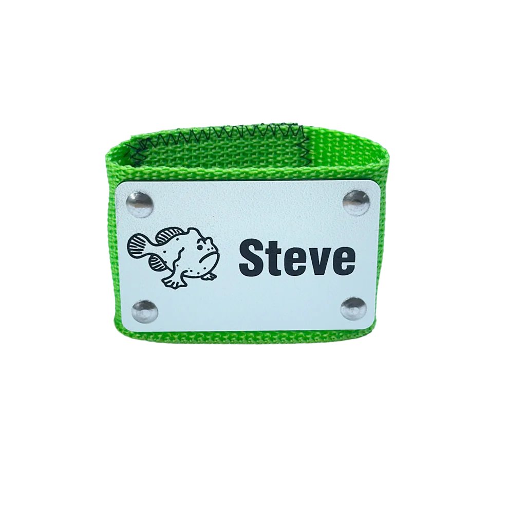 Name Plate Tag - Scuba BCD