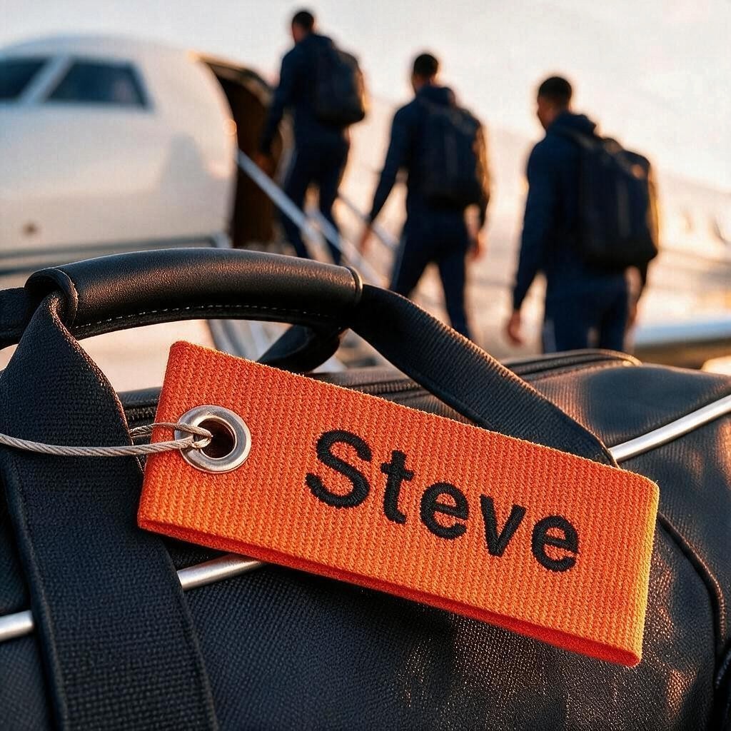 Fabric Luggage Tag – Extreme – 2" Wide