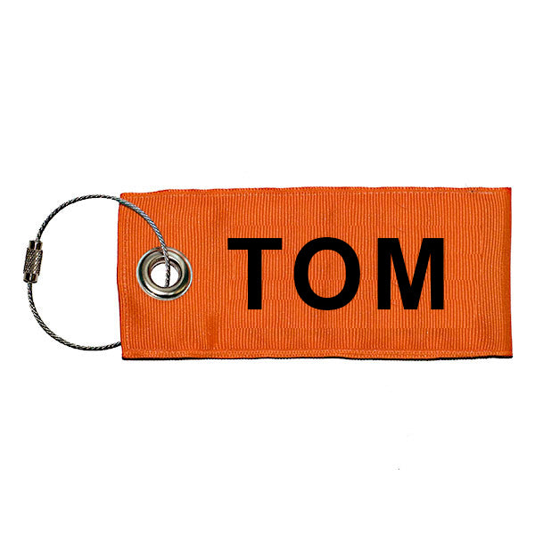 Fabric Luggage Tag – 2.25" Wide