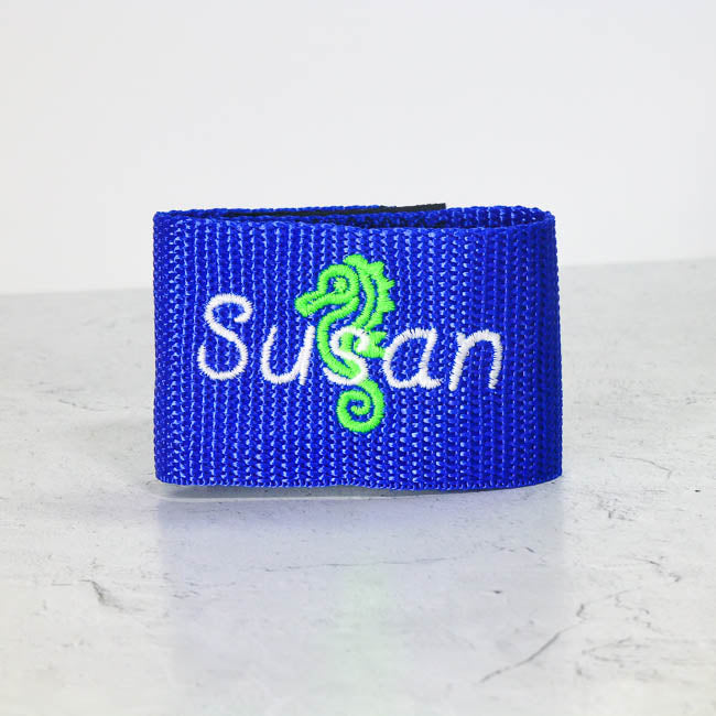 Personalized Embroidered Scuba Themed BCD Name Tag