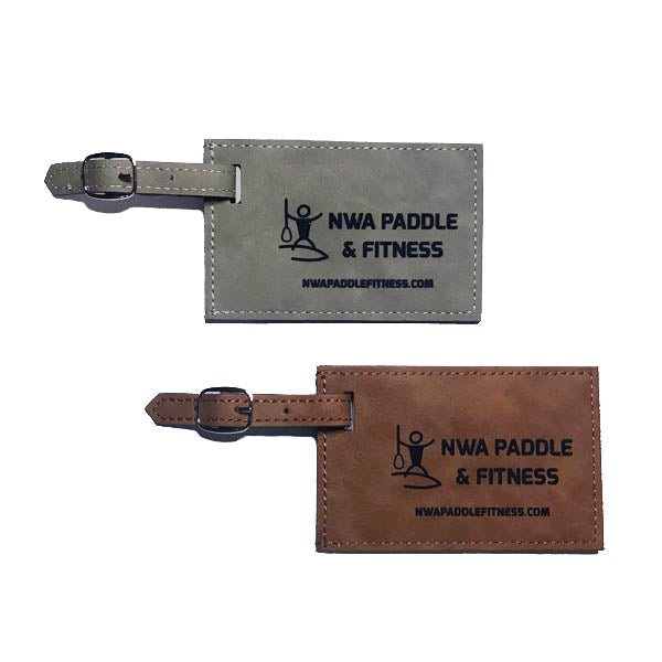 Faux Leather Luggage Tags