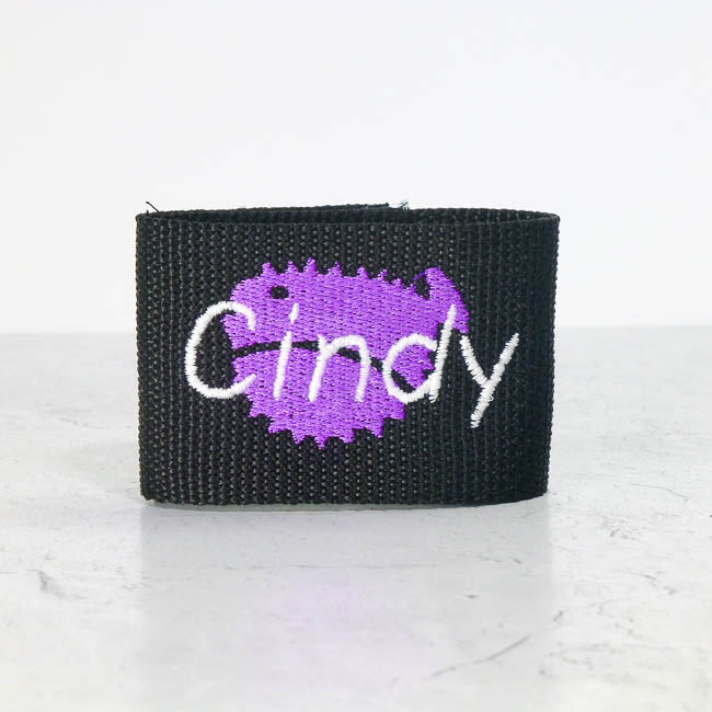 Personalized Embroidered Scuba Themed BCD Name Tag