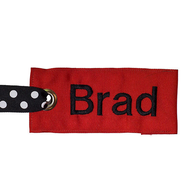 Red Luggage Tag