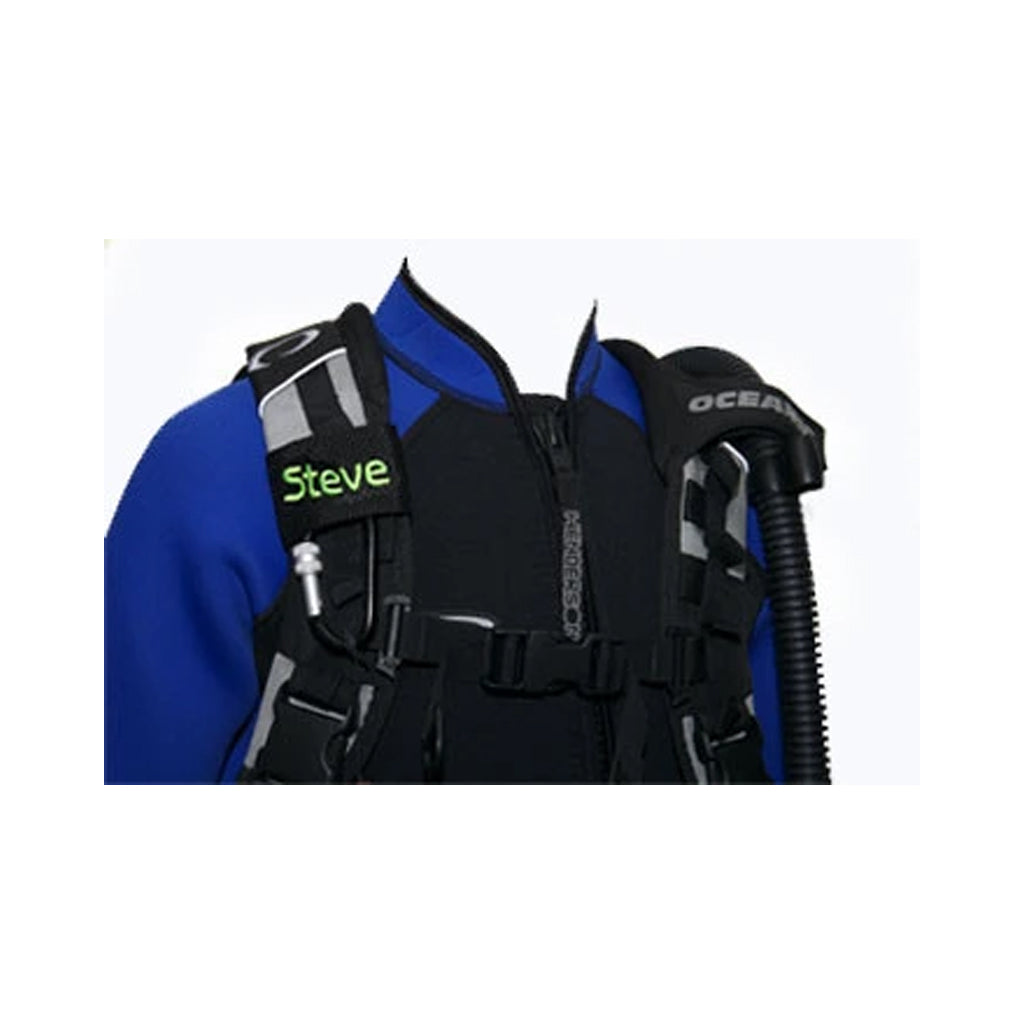 Custom SCUBA BCD Name Tag