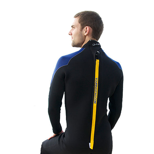 YourZipTag is a personalized zipper pull for your wetsuit