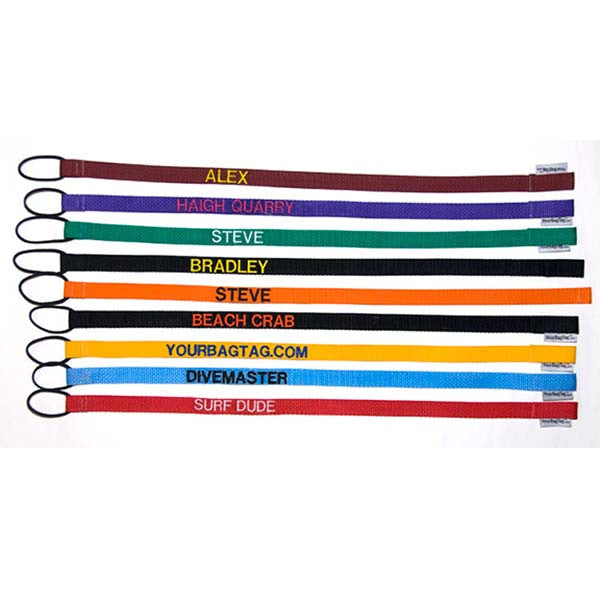 YourZipTags custom wetsuit zipper pulls comes in many colors