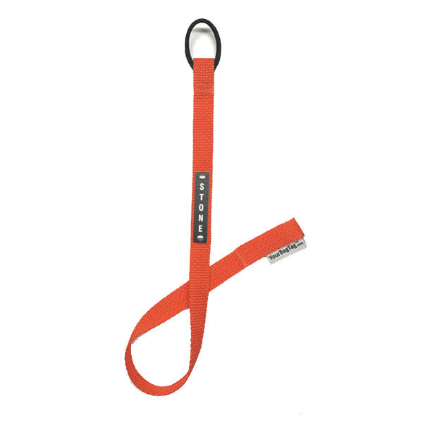 Orange Wetsuit YourZipTag™ Zipper Pull - laser engraved